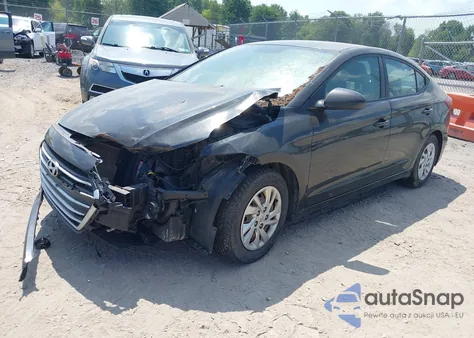 2017 Hyundai Elantra Se z USA, uszkodzony, nr VIN KMHD74LF7HU077663